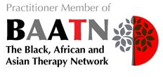 Practitioner Member of BAATN – The Black, African and Asian Therapy Network